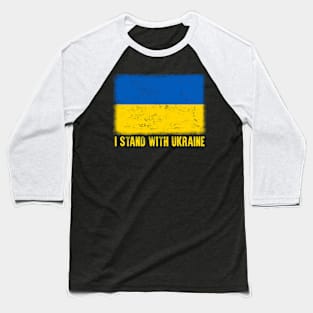 I stand with Ukraine Baseball T-Shirt